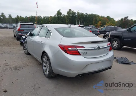 2015 Buick Regal Turbo из США, поврежденный, VIN 2G4GK5EX5F9214522